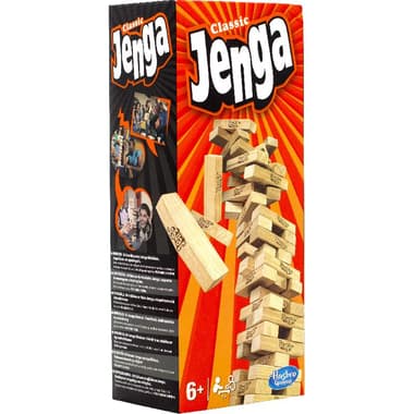 Hasbro Jenga Classic Strategy Game
6 Years and Above