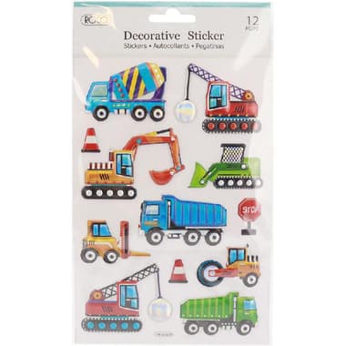 Roco Pop-up Stickers
Trucks, Bulldozers