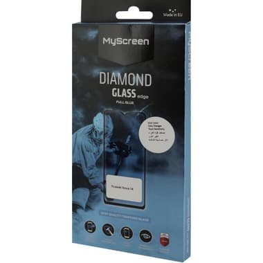 MyScreenPROTECTOR DIAMOND GLASS edge Smartphone Screen Protector
for Huawei nova 14, Full Glue, Black