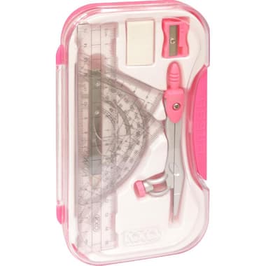 Roco Geometry Set
Mathematical Set/Pink, Plastic, 8 Parts