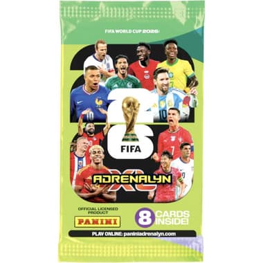 PANINI Trading Card Game FIFA World Cup 2026: Adrenalyn XL 365 Toy Collectible
Assorted Color, 6 Years and Above