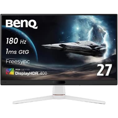 بينكيو EX271 موبيوز 27 بوصة
شاشة ألعاب, ضوء LED, دقة 1080 بيكسل, 165 هرتز (HDMI), 182 هرتز (DP), 1ms, 2.5 واطxسماعة مزدوجة مدمجة 2, ابيض