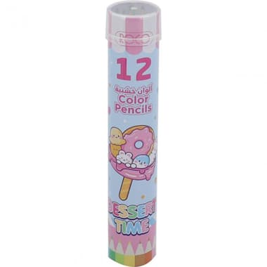 Roco Desser Time Color Pencil Set
Assorted Color, 12 Colors