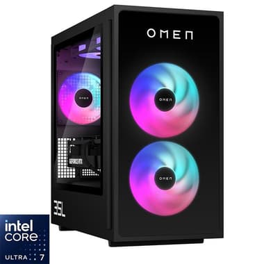 HP OMEN 35L GT16-0015nx Gaming CPU
AI, Intel Core Ultra 7 265F, 32 GB RAM, NVIDIA GeForce RTX 4070 Super (12 GB), 1 TB PCIe NVMe M.2 SSD