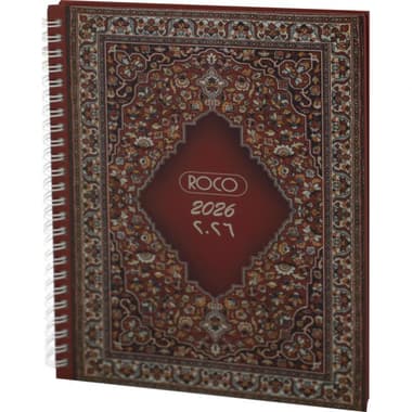 Roco 2026 Design 3
Weekly Diary, Gregorian/Hijri Weekly, A5