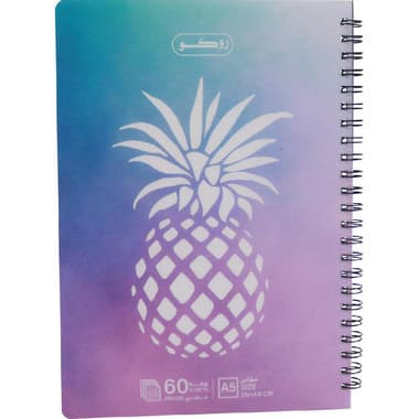 Roco Notebook
A5, 120 Pages (60 Sheets), Single Ruled, Assorted, Color and Design May Vary