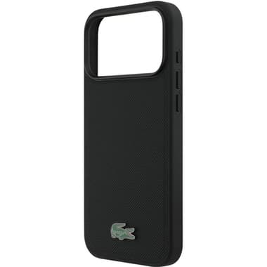 Lacoste Hard Back Cover Mobile Case with MagSafe
for iPhone 17 Pro Max, Black