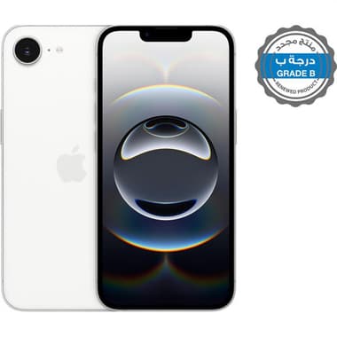 Renewed Grade B Apple iPhone 16e
128 GB, White, 5G