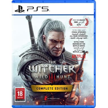 The Witcher 3: Wild Hunt - Complete Edition
PlayStation 5 (Games), Action & Adventure, Blu-ray Disc
