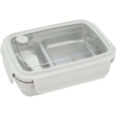 Lunch Box
Rectangle, Single Layer with 2 Partition, Grey