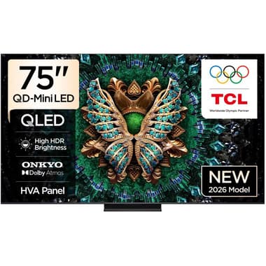تي سي ال 75 بوصة تلفزيون ذكي
دقة 4 كيه QD Mini-LED, 144 هرتز, اسود, سي 6 كي برو