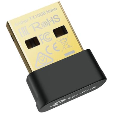 TP-Link Archer TX10UB Nano USB Wireless Adapter
Wireless AX (802.11ax), Dual Band (2.4 GHz/5 GHz)