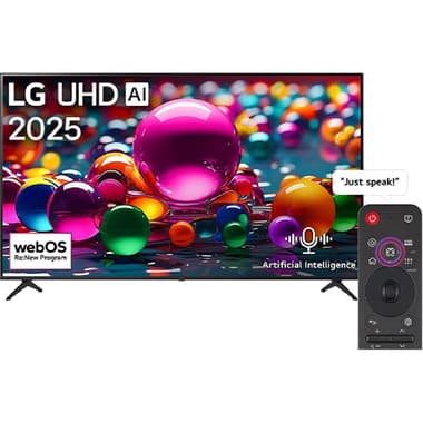 ال جي 75 بوصة تلفزيون ذكي
دقة 4 كيه ضوء LED, 60 Hz, اسود, UA85