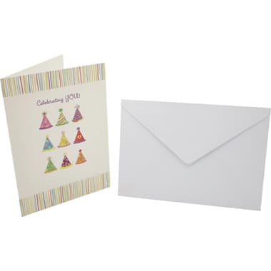 Designer Greetings Card & Envelope
Celebrating You!, Assorted Color