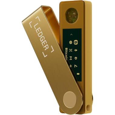 ليدجر نانو اكس محفظة أجهزة USB
ذهبي