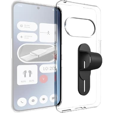 Just in Case Soft Back Cover Mobile Case with Strap
for Nothing Phone (3a), Clear