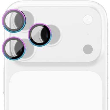 Amazing Thing AR Lens Camera Lens Protector (Individual Ring) Smartphone Camera Accessory
for iPhone 17 Pro/iPhone 17 Pro Max, Titan Rainbow