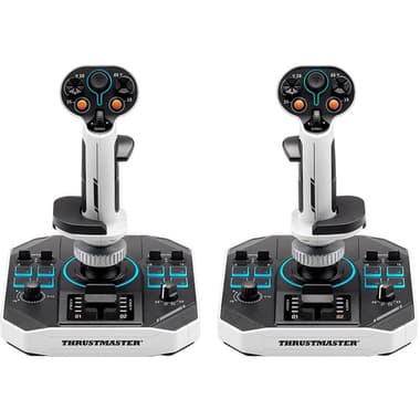 Thrustmaster SOL-R 2 Throttle + Stick Simulation
Wired, for Gaming Laptop/Gaming Desktop Computer/Gaming CPU, Black/White