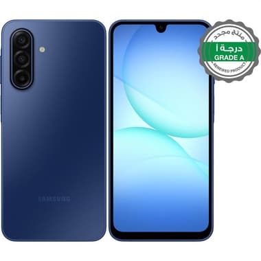 منتج مجدد درجة أ سامسونج جالكسي آيه 17 5 جي
128 جيجابايت, ازرق, الجيل الخامس