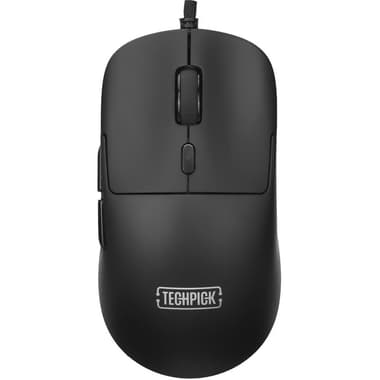 Techpick MO-515WA Gaming Mouse
Wired, Optical, DPI 1200 up to 12000, Black