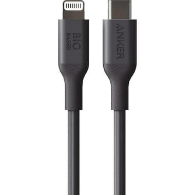 Anker 542 Bio-Based USB-C to Lightning Sync & Charge Cable
6.00 ft ( 1.83 m ), Black