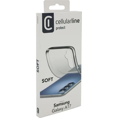 Cellularline Soft Back Cover Mobile Case
for Samsung Galaxy A17 4G/Galaxy A17 5G, Clear