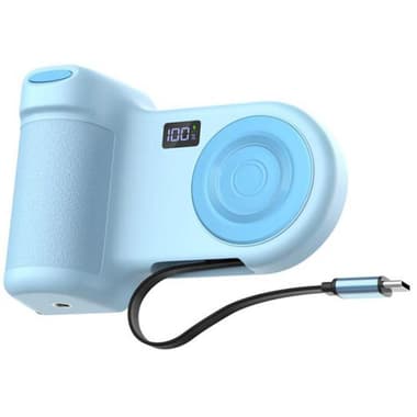 Belkin Stage PowerGrip Magnetic Charging Camera Grip with Power Bank
Fast Battery Charging, 9300 mAh, Single USB-C, Blue