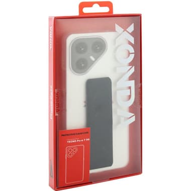 Xonda Back Cover Mobile Case with Strap
for Tecno Pova 7 5G, Clear