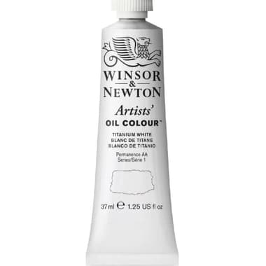 Winsor & Newton Oil Color
Titanium White, 1 Piece 37.00 ml ( 1.30 oz )