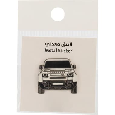3D Stickers
Car Front: SUV, White, 1 Piece