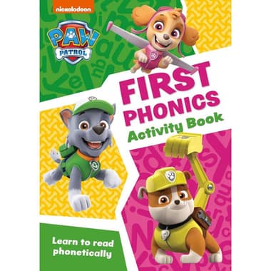 Nickelodeon PAW Patrol: First Phonics Activity Book - Learning to Read Phonetically
false
