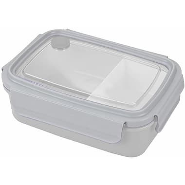 Lunch Box
Rectangle with Removable Partition, Grey