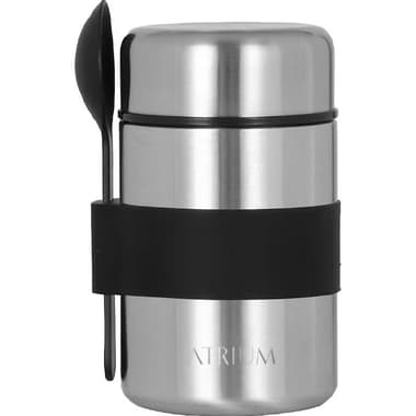 Atrium Lunch Box
Insulated Vacuum Container with Spoon, Silver