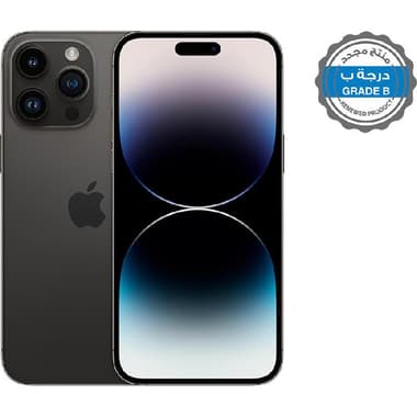Renewed Grade B Apple iPhone 14 Pro Max
128 GB, Black, 5G