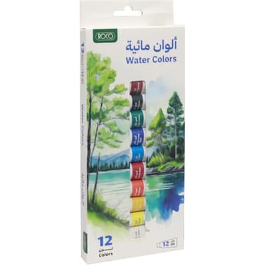 Roco Paint Set Watercolor
Assorted Color, 12 Colors