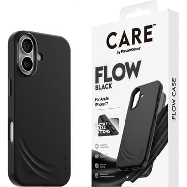 PanzerGlass Flow Back Cover Mobile Case with MagSafe
for iPhone 17, Black