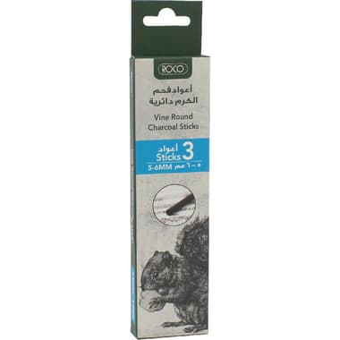 Roco Charcoal Pencil Drawing Set
Natural Vine, 3 Pieces