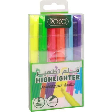 Roco 130 Slim Highlighter
1 - 4 mm Chisel Tip, Assorted Color