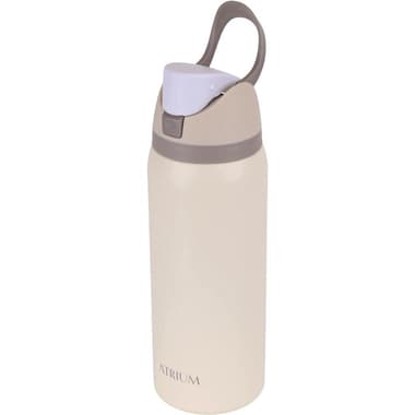 اتريوم كوب
زجاجة ماء من الفولاذ المقاوم للصدأ مع شفاطة وغطاء بزر ضغط وقفل, بارد, 950.00 ml ( 1.67 pt ), بيج فاتح