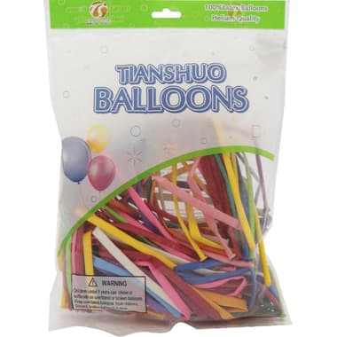 Balloons
Long, 100 Pieces
