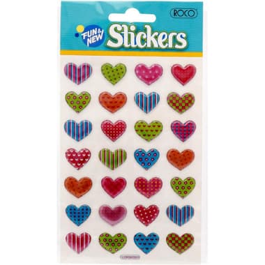 Roco Fun & New Stickers
Heart, 28 Pieces