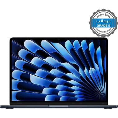 منتج مجدد درجة ب ابل ماك بوك اير لابتوب
13.6", ام3, 16 جيجابايت رام, قرص صلب SSD بسعة 512 جيجابايت, نظام تشغيل ماك سونوما, 10 نواة معالج الرسوميات,