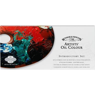Winsor & Newton Artists' Introductory Set Oil Color Set
Assorted Color, 10 Colors 21.10 ml ( .74 oz )