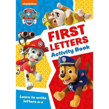 Nickelodeon PAW Patrol: First Letters Activity Book - Learn to Write Letter A-Z
false