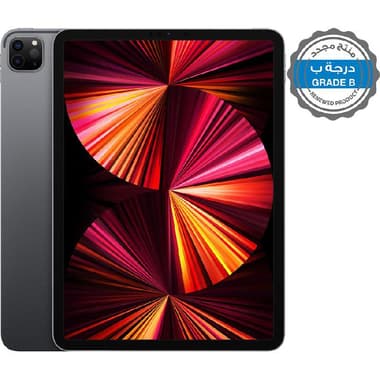 Renewed Grade B Apple iPad Pro 11 M1 2021
Tablet - Wi-Fi, 11", 128 GB, Octa Core, Space Grey