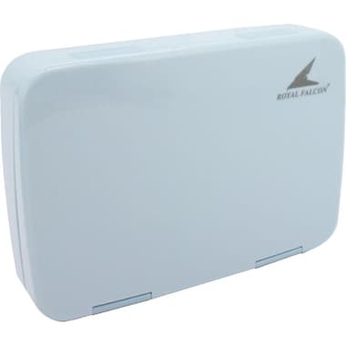 Royal Falcon Lunch Box
Slant Open Mount with 3 Compartments, Cool Cyan