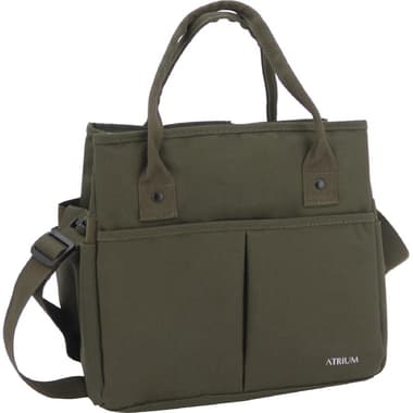 Atrium Lunch Bag
Front Pocket, Top Wide Opening, Green