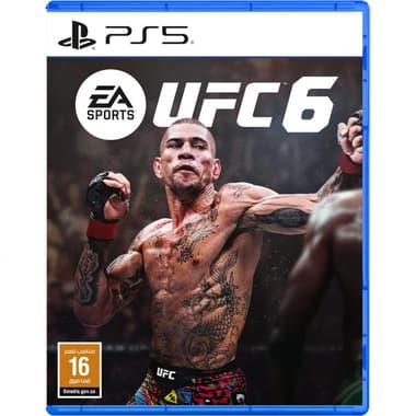 اي أيه سبورتس UFC 6
ألعاب بلايستيشن 5, أكشن ومغامرة, اسطوانة بلوراي