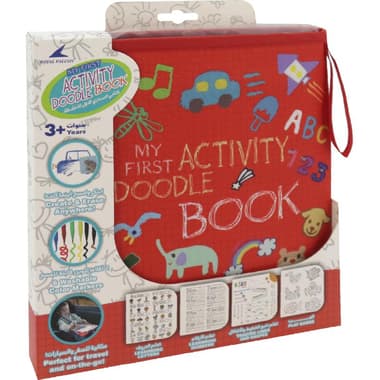 My First Activity Doodle Book Color Accessory Set
Assorted Color, Travel Book, 6 Color Pens with 16 Pages