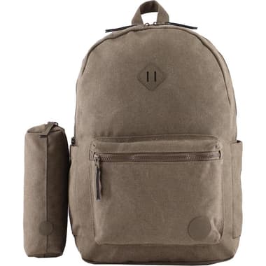 Atrium Canvas Backpack with Accessory
for 15" (Device), Green